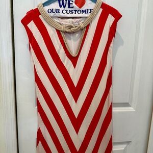 DVF Silk Nautical Dress